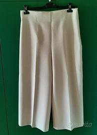 Pantaloni XL Zara color panna
