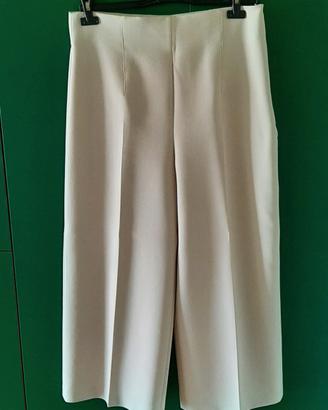 Pantaloni XL Zara color panna