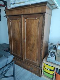 Armadio Biedermeier metà 800
