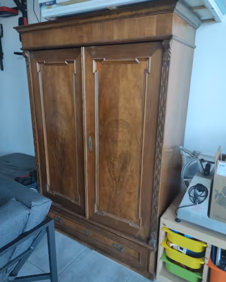 Armadio Biedermeier metà 800

