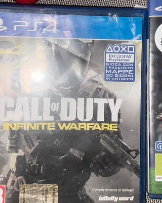 GIOCHI PS4 FIFA, COD, CALL OF DUTY, CALCIO