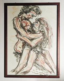 Quadro in carboncino