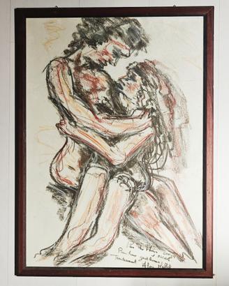 Quadro in carboncino