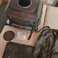 borsa moto per cani 