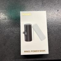 Powerbank 5000 mah con usb-c e supporto cellulare