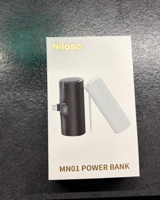 Powerbank 5000 mah con usb-c e supporto cellulare