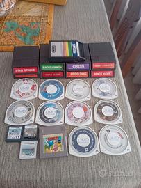 giochi Nintendo,Mattel, PlayStation UMD,game boy 