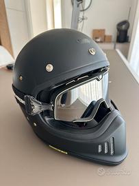 Casco Shoei EX-Zero + interfono + maschera + lenti