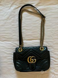 borsa gucci marmont misura mini nera