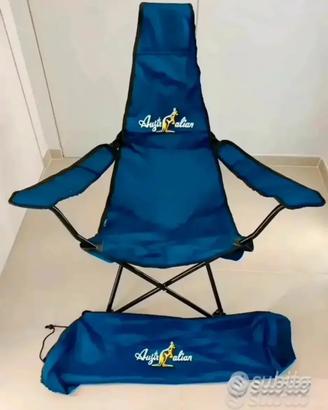 Sedia pieghevole da camping pesca giardino