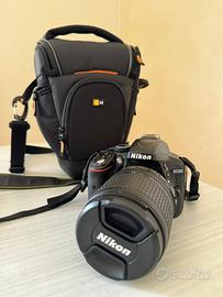 Nikon D3500 , obiettivo 18-105 VR , borsa