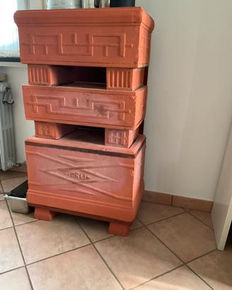 Stufe terracotta Becchi