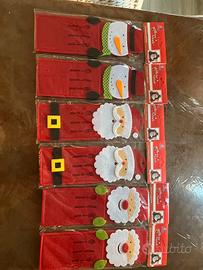 Portaposate Natale con soggetti diversi