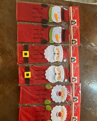 Portaposate Natale con soggetti diversi