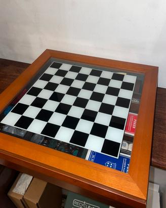 Fiches e scacchiera dalnegro