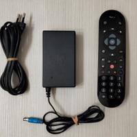 Telecomando e alimentatore Sky Q Black