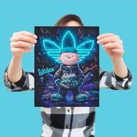 Stampa A4 "Street Art Peanuts" - Charlie Brown 