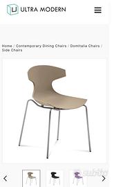 Sedie moderne Echo Domitalia