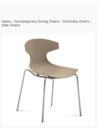 Sedie moderne Echo Domitalia
