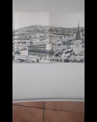 pieghevole  risalente agli anni '30 Torino