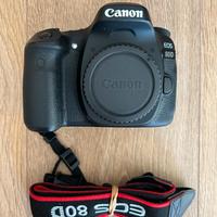 Canon EOS 80D con ottiche