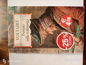 libr test sulla tolleranza di voltaire