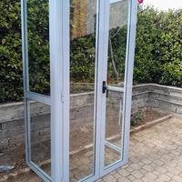 Vitrina Alluminio in due ante 