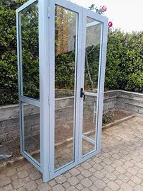 Vitrina Alluminio in due ante 