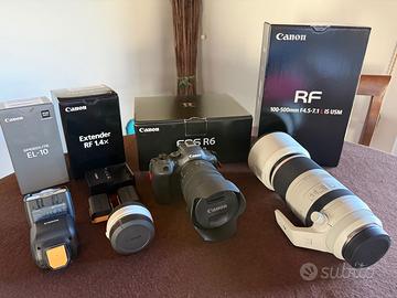 Canon RF 100-500mm F4.5-7.1 + RF 1,4x Extender