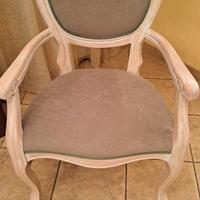 poltroncine stile shabby