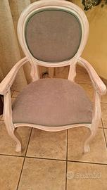 poltroncine stile shabby