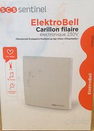 SENTINEL, Campanello con cavo,  elettronico 230 V