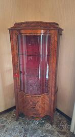 Vetrina angolare vintage