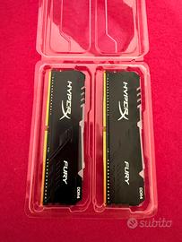 HyperX Fury kit ram DDR4 2x8gb RGB