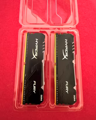 HyperX Fury kit ram DDR4 2x8gb RGB
