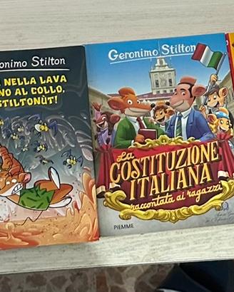 libri geronimo stilton,beast quest e vampiretto