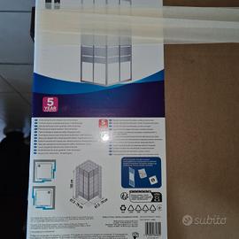 box doccia in cristallo modulabile 