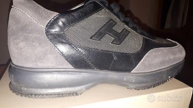 Scarpe Hogan New Interactive Grigie Nere 6.5 41-42