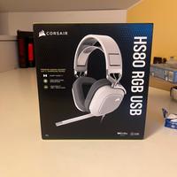 Cuffie Corsair HS80 RGB USB
