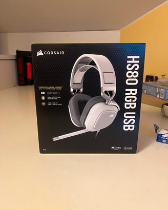 Cuffie Corsair HS80 RGB USB