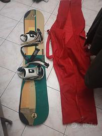 Tavola da snowboard multicolore 