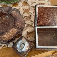 Set da fumo in alabastro anni 60  Romano Bianchi