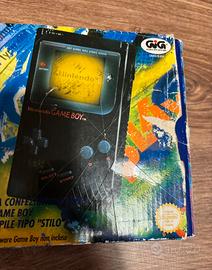 Game boy DMG-001 nero con Supermario e Donkey Kong