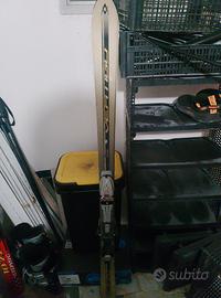sci volkl 158 + scarponi sci lange 