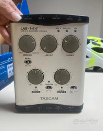 Tascam scheda audio midi usb 2.0