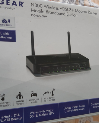 Modem+amplificatore wifi