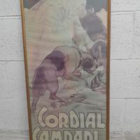Quadro Vintage Cordial Campari - Cornice in Legno 