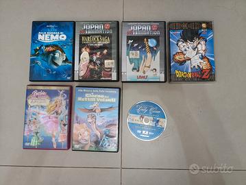 Lotto DVD cartoni animati