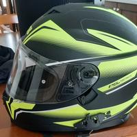 Casco Integrale della ICS fluo