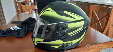 Casco Integrale della ICS fluo